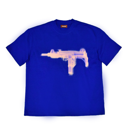 Blue/Pink Uzi Tee